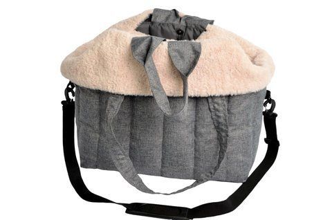 Сумка-лежак Комфорт Zoobaza - 38х20х32, сірий 8_01553 фото