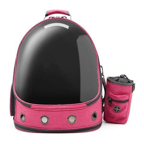 Рюкзак для переноски домашніх тварин CosmoPet CP-33 41х28х37см Pink (3_04874) 3_04874 фото