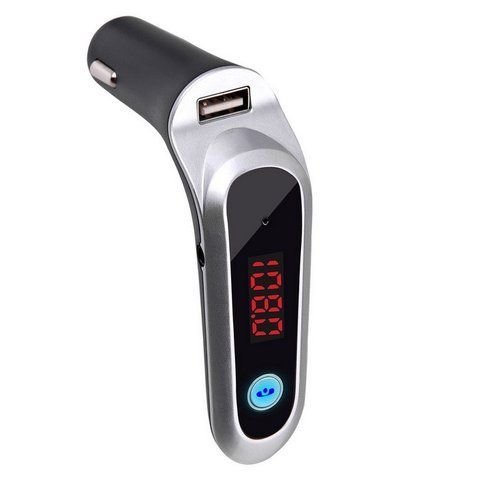 FM-трансмітер RIAS S7 Bluetooth Silver (2_005598) 2_005598 фото