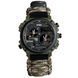 Наручные часы для выживания Skmei Paracord 2202CMGN с компасом и огнивом Green Camo (7_01127) 7_01127 фото 1