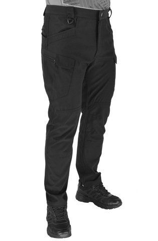 Мужские тактические штаны (летние) Eagle SP-02 Soft Shell Черные M (3_03357) 3_03357 фото