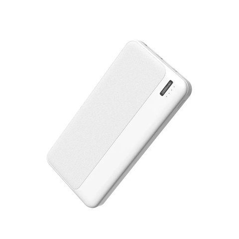 Зовнішній акумулятор Power Bank Inkax PB-01A-10000 2xUSB 10000 mAh White (7_01188) 7_01188 фото