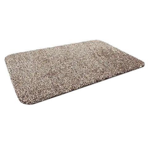 Килимок придверний RIAS Super Clean Step Mat супервбираючий нековзний 70х45 см Brown (3_08805) 3_08805 фото