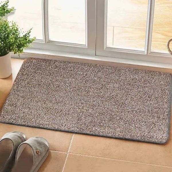 Килимок придверний RIAS Super Clean Step Mat супервбираючий нековзний 70х45 см Brown (3_08805) 3_08805 фото