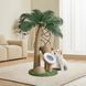 Когтеточка для кошек RIAS PP-70 в виде кокосовой пальмы 70 см Green-Beige (3_08482) 3_08482 фото 5