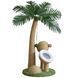 Когтеточка для кошек RIAS PP-70 в виде кокосовой пальмы 70 см Green-Beige (3_08482) 3_08482 фото 1