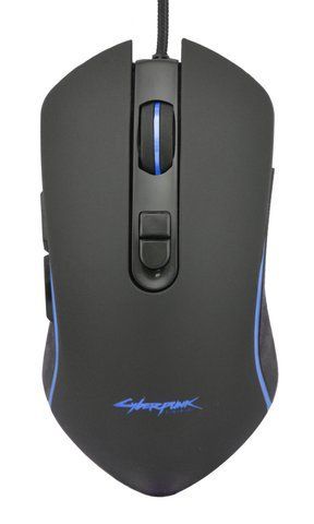 Мышь проводная Cyberpunk CP-100 с RGB подсветкой USB Black (3_00619) 3_00619 фото
