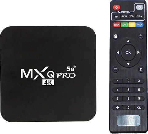 ТВ-приставка Android Smart TV Box RIAS MXQPro 2/16GB 4K 5G Android 13 Black (3_03845) 3_03845 фото