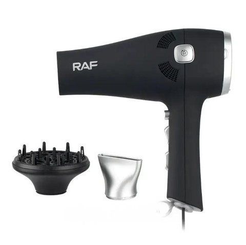 Фен для волос RAF R.402B с ионизацией 2200W Black (3_06731) 3_06731 фото