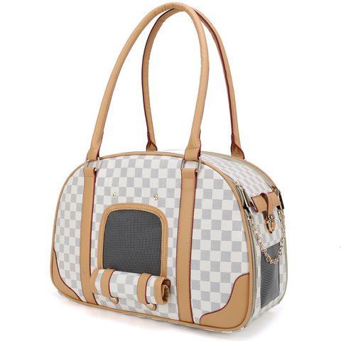 Сумка для перенесення домашніх тварин CosmoPet CP-37 43х29х23см White (3_04941) 3_04941 фото