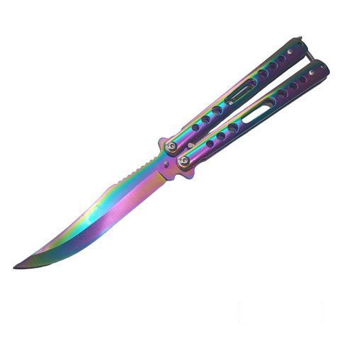 Нож-бабочка Benchmade 2160 с клипсой 21.5см Градиент (7_00553) 7_00553 фото