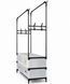 Вішалка-стелаж для одягу та взуття RIAS Coat Rack MJPP63 63x28x175 см Black-White (3_08461) 3_08461 фото 5