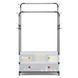 Вішалка-стелаж для одягу та взуття RIAS Coat Rack MJPP63 63x28x175 см Black-White (3_08461) 3_08461 фото 4