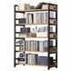 Стелаж книжковий RIAS G633A на 5 полиць 60x30x143 см Black-Rosewood (3_08142) 3_08142 фото 2