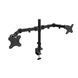 Кронштейн для двох моніторів RIAS Z022 настільний 17-33" Black (3_08379) 3_08379 фото 1