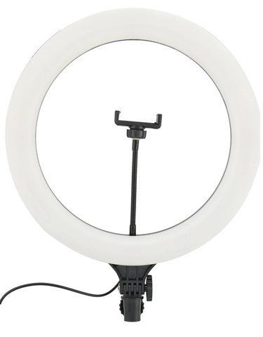 Кольцевая светодиодная LED лампа RIAS A390 39см с держателем и пультом ДУ (2_009677) 2_009677 фото