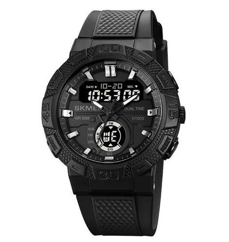 Наручные мужские часы Skmei 1881BKBK с подсветкой 5 АТМ Black-Black (7_02558) 7_02558 фото