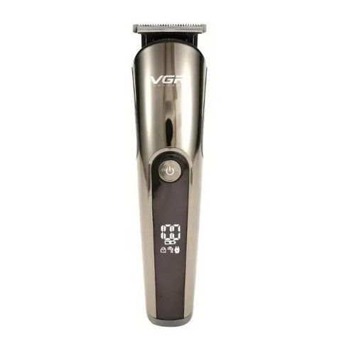 Тример акумуляторний багатофункціональний VGR V-107 11в1 з LED дисплеєм IPX6 5W Silver (3_05245) 3_05245 фото