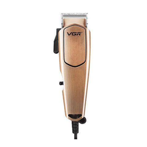 Машинка для стрижки волосся VGR V-131 від мережі 220В 7W Beige (3_05087) 3_05087 фото
