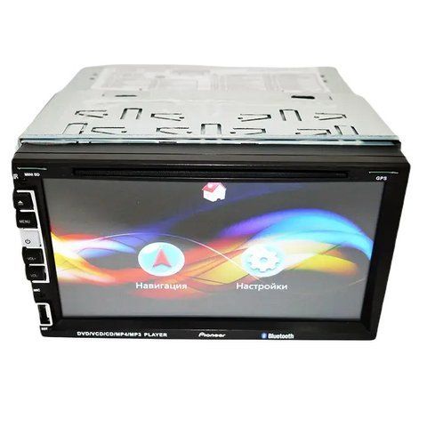 Автомагнітола PI-803 2din 7" GPS з камерою заднього виду та TV-антеною (3_02686) 3_02686 фото