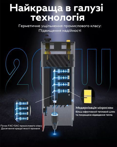 Лазерний гравер TwoTrees TTS-55 Pro 300x300 мм 5.5W Black-Blue (3_08583) 3_08583 фото