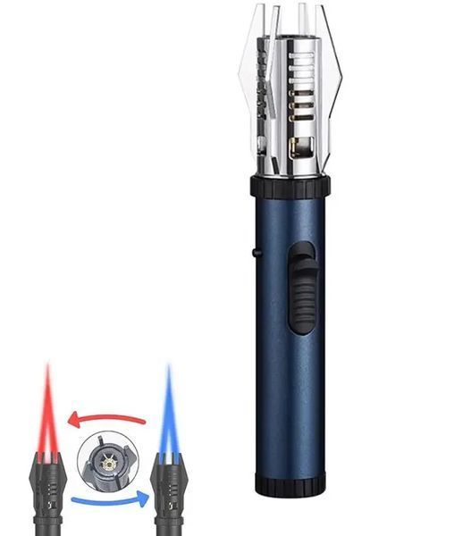 Портативная газовая горелка JET Flame Lighter K39 1300&deg;C с автоподжигом Blue (3_08091) 3_08091 фото