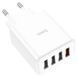 Сетевоe зарядное устройство Hoco C102A 18W 4xUSB с функцией быстрой зарядки QC3.0 White 7_01698 фото 3
