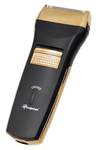 Электробритва мужская аккумуляторная ProGemei GM-7721 с триммером 20W Black (7_02422) 7_02422 фото