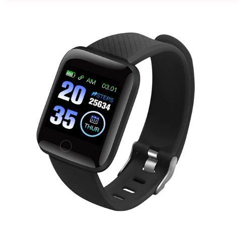 Смарт-часы UWatch 116 Plus Black (2_008215) 2_008215 фото