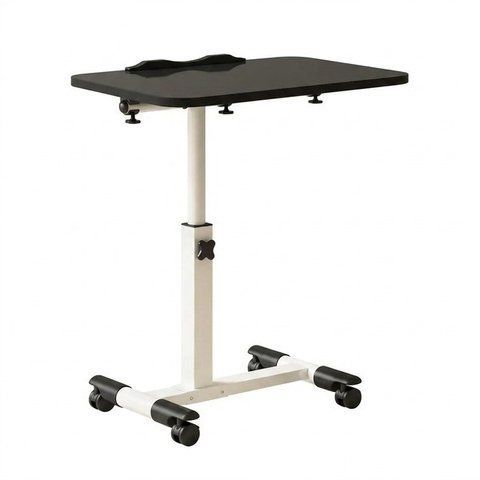 Стіл для ноутбука RIAS MD-5495 з регулюванням висоти 60x40 см Black-White (3_08775) 3_08775 фото