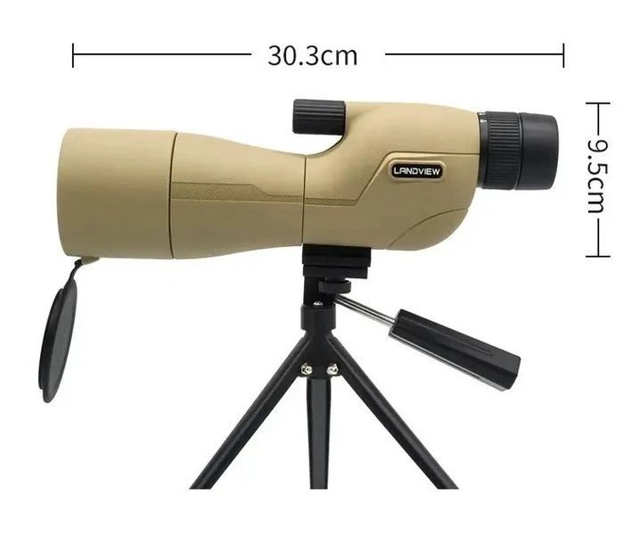 Монокуляр Spotting Scope 25&ndash;75x з тримачем для смартфона 60 мм Brown (3_08045) 3_08045 фото