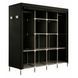 Шафа-органайзер для одягу RIAS 88170-2 з металевим каркасом 170x45x170 см Black (3_03778) 3_08448 фото 1