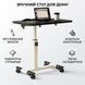 Стіл для ноутбука RIAS MD-5495 з регулюванням висоти 60x40 см Black-White (3_08775) 3_08775 фото 2