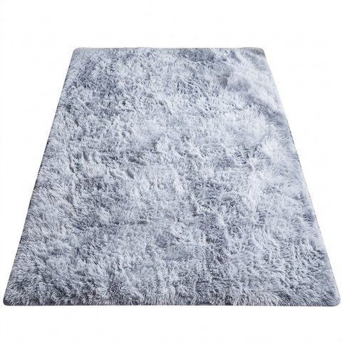 Плюшевый коврик RIAS VC-120 с противоскользящей основой 80x120 см Grey (3_08367) 3_08367 фото