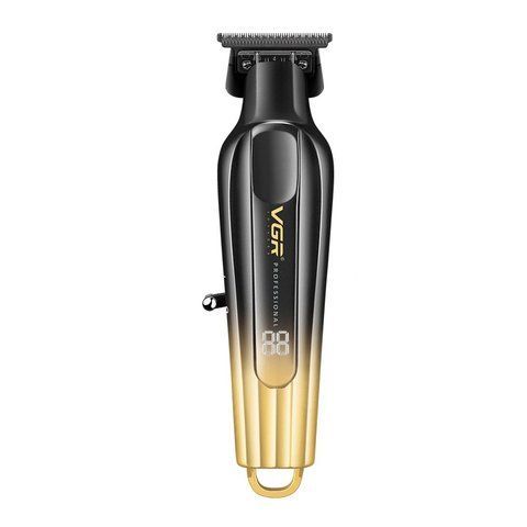 Машинка для стрижки волос VGR V-935 с LED-индикатором 5 насадок 7W Gold (3_06948) 3_06948 фото