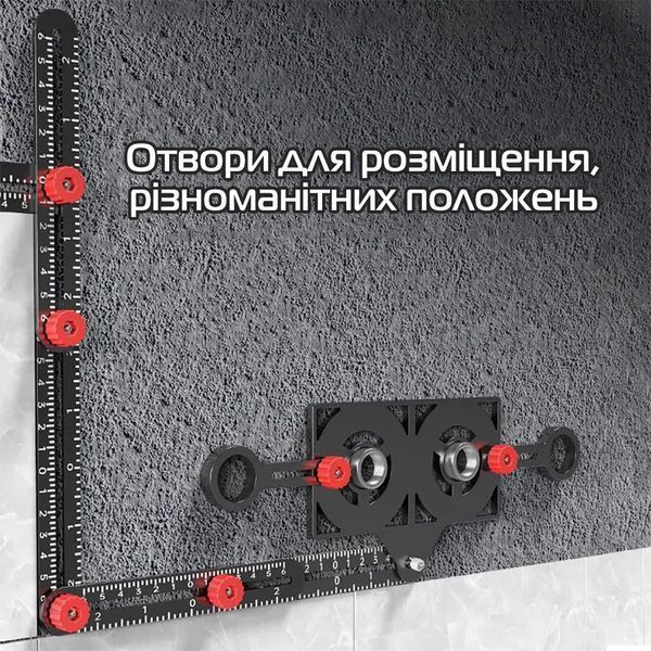 Строительная линейка (контурный шаблон) RIAS PT-709 9 колен 135 см (3_04486) 3_04486 фото
