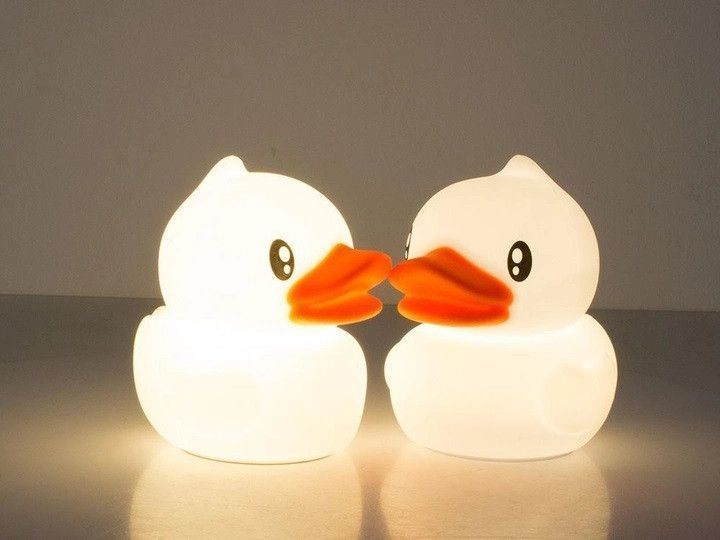 Ночной светильник силиконовый Утенок Light Duck с аккумулятором (3_04333) 3_04333 фото