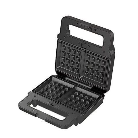 Мультимейкер електричний Hoffmans HM-3019 3в1 зі змінними формами 1000W см Grey-Black (3_07383) 3_07383 фото