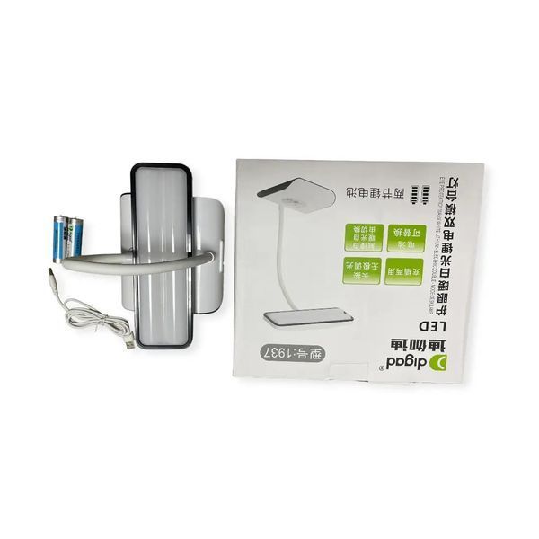 Настольная светодиодная лампа Digad 1937 аккумуляторная 48LED 4W White (3_02973) 3_02973 фото