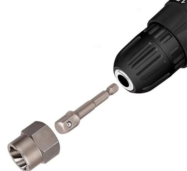 Набір для видалення пошкоджених болтів і гайок RIAS Nut & Bolt Extractor 14 предметів (3_08094) 3_08094 фото