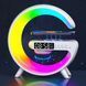 Настольная смарт лампа G-Smart Light G63 RGB с беспроводной зарядкой и Bluetooth колонкой 10W White 3_03991 фото 3