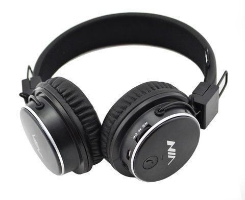Беспроводные стерео наушники NIA Q8 МР3 FM Bluetooth Black (3_5866) 3_5866 фото