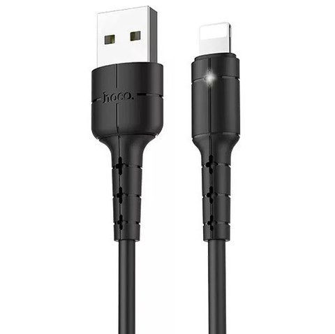 Кабель синхронізації Hoco X30 USB - Lightning 1.2 м Black (7_01759) 7_01759 фото