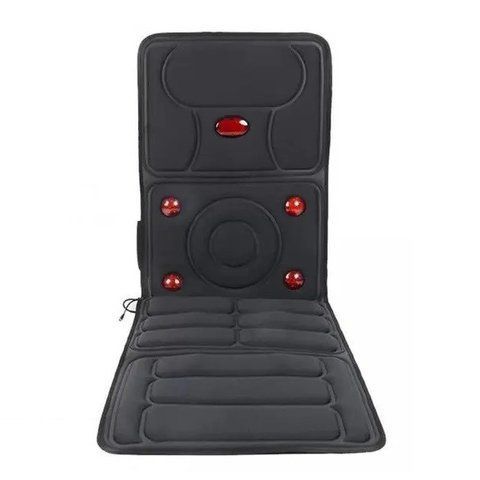 Масажний матрац RIAS Massage JB-618A з підігрівом 220V Black (3_04336) 3_04336 фото