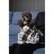 Плед Pet Fashion Bliss 2 для собак і котів плюш сірий картатий 70,5х94 см (8_00075) 8_00075 фото 9