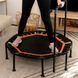 Батут для фитнеса RIAS R-105 с ручкой &Oslash;105х120х25 см Black (3_08687) 3_08687 фото 7