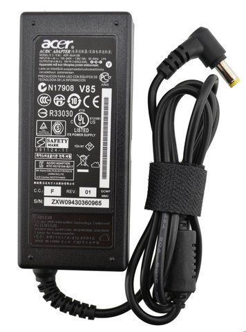 Блок живлення RIAS для ноутбука Acer 19V 3.42 A 65W 5.5x1.7 мм з кабелем живлення ART 2464237 (3_4049) 3_4049 фото