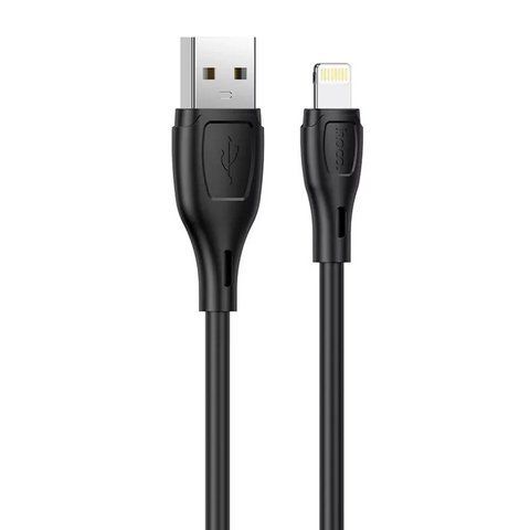 Кабель синхронизации Hoco X61 USB - Lightning 2.4А 1 м Black (7_01760) 7_01760 фото