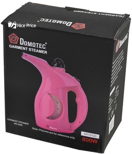 Ручной отпариватель для одежды Domotec MS-5360 200ml 800W Pink (3_04437) 3_04437 фото