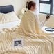 Плед Coral Fleece CF-15 Рельєфні смуги 150&times;200 см Beige (3_08638) 3_08638 фото 10